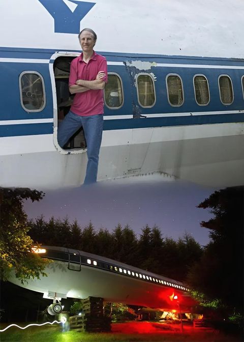 Cet homme a transformé un avion en maison ! ✈️ Découvrez l'intérieur