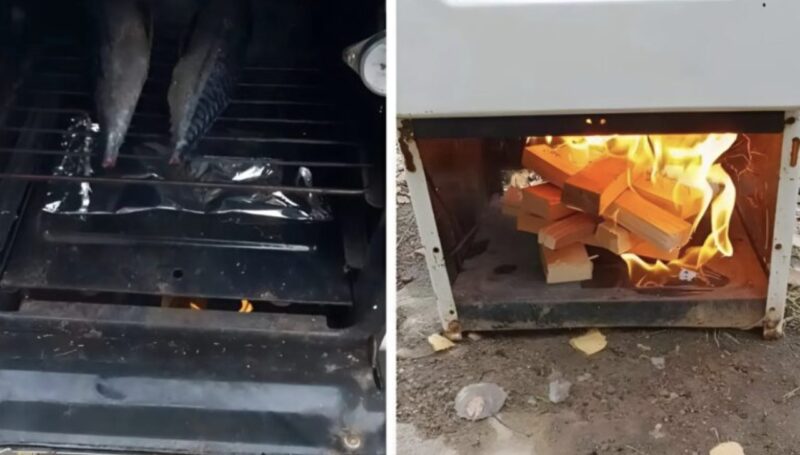 Nous avons réinventé cette vieille cuisinière à gaz: Découvrez le résultat de notre transformation, qui étonne et inspire
