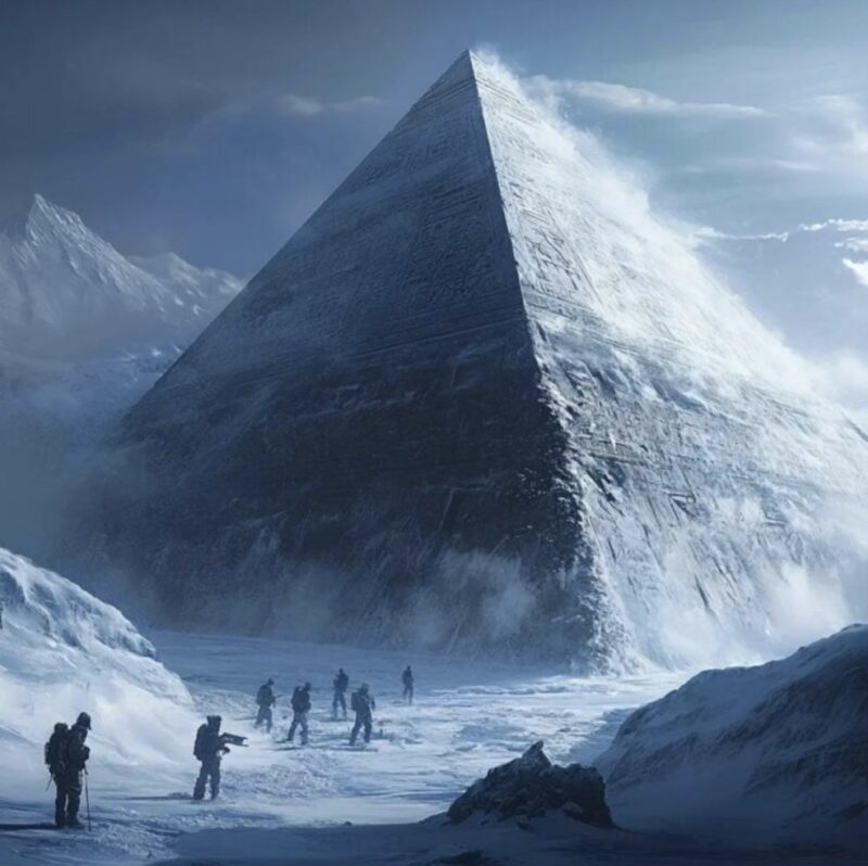 Des archéologues ont récemment découvert une pyramide géante enfouie sous la glace de l'Antarctique, une trouvaille qui pourrait bouleverser notre compréhension de l'histoire humaine