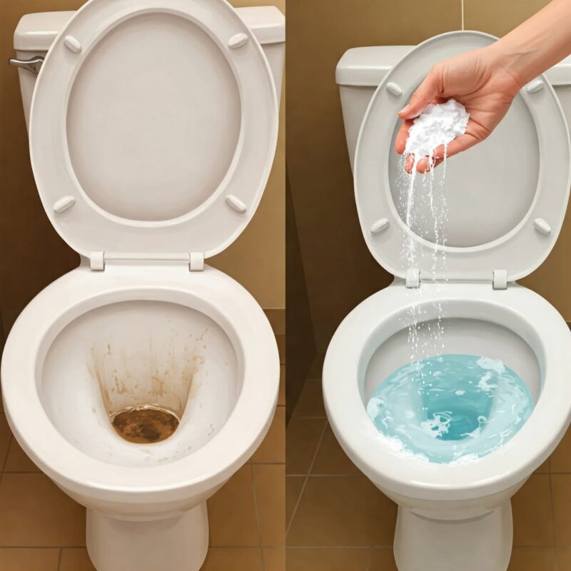 En préparant simplement un mélange maison en quelques minutes, le nettoyage de vos toilettes et l'élimination du calcaire deviennent un jeu d'enfant