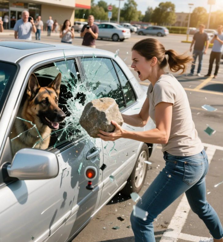 Par une journée très chaude, un chien était enfermé dans une voiture ։ Quand j’ai remarqué qu’il avait déjà du mal à supporter la chaleur, j’ai essayé de l’aider, et ce qui s’est passé ensuite m’a surpris