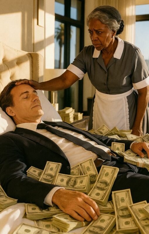 Quand le milliardaire décida de vérifier l’honnêteté de sa femme de ménage, il fit semblant de dormir ։ Quand la femme de ménage entra, elle fut stupéfaite et bouleversée