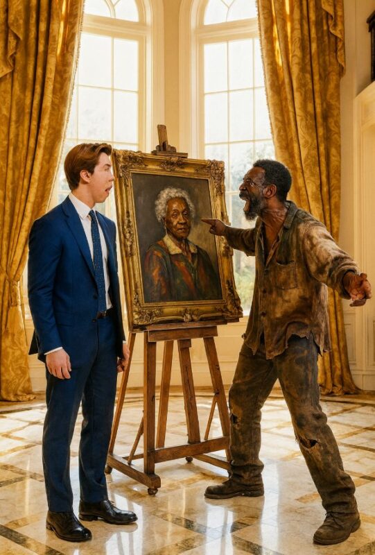 L’employé est entré dans la pièce du millionnaire avec une demande, mais en voyant la photo, il a dit : « Monsieur… c’est ma femme sur la photo » ։ Ce qui s’est passé ensuite a stupéfié tout le monde