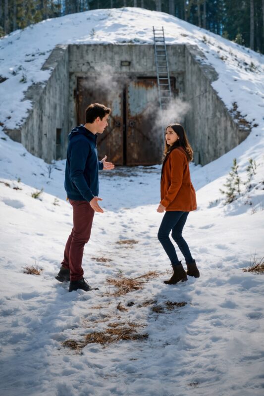 Un garçon et une fille ont loué un petit bunker dans une forêt reculée pour y vivre temporairement ։ Mais lorsqu'ils sont entrés à l'intérieur et ont vu ce qu'il y avait là, ils se sont figés tous les deux en même temps
