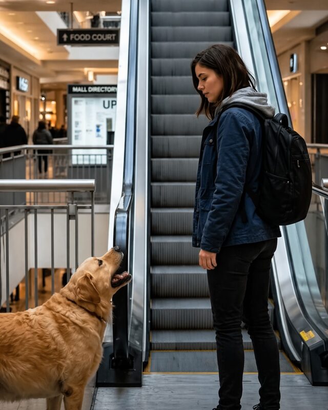 Aujourd’hui je suis allée faire du shopping au centre commercial et j’ai essayé de monter sur l’escalator, un chien m’a attaquée, il m’a même attrapée au niveau du cou et a commencé à se comporter de manière agressive ։ Cependant, lorsque la raison de ce comportement du chien est devenue claire, tout le centre commercial a été choqué