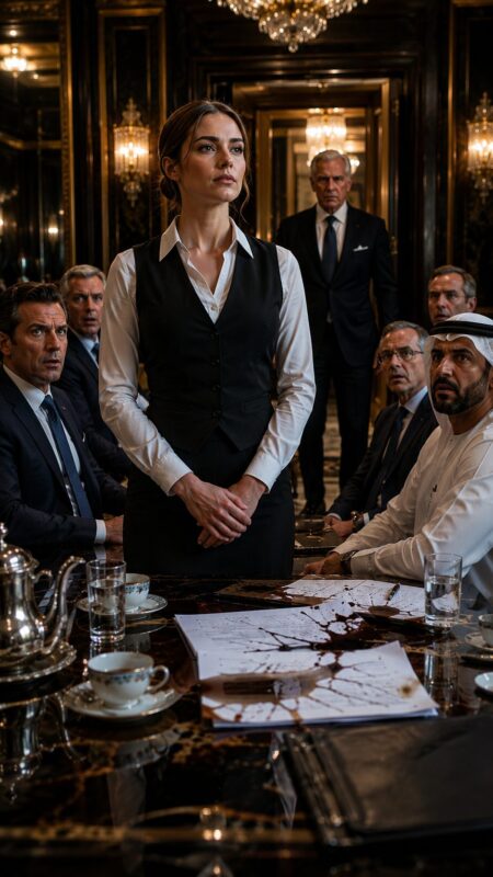 Le milliardaire a humilié une serveuse parce qu’elle avait renversé du thé… Jusqu’à ce qu’un inconnu prononce une seule phrase qui a choqué tout le monde