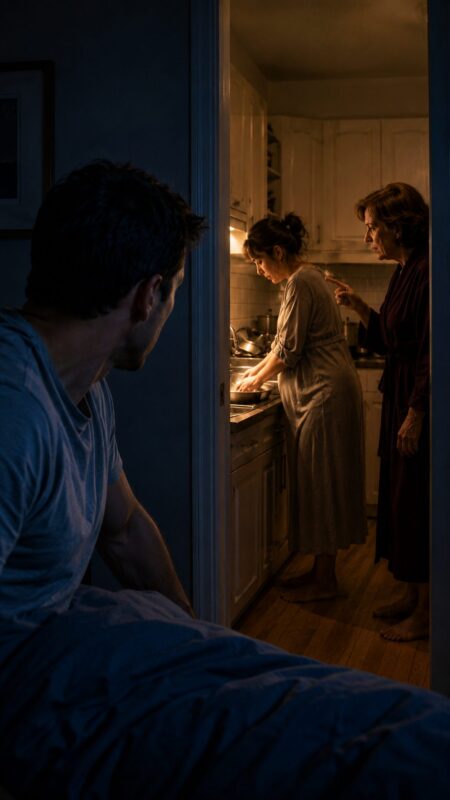 Il pensait que sa mère n’aimait tout simplement pas sa femme enceinte… jusqu’à ce qu’une nuit, il voie quelque chose auquel il n’a d’abord pas réussi à croire lui-même