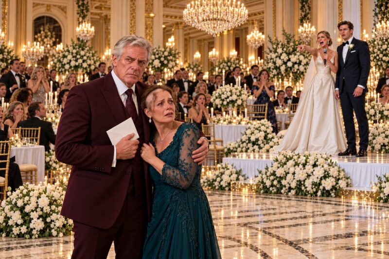 Lors d’une réception de mariage qui avait coûté près de deux cent mille dollars, la mariée transforma la maladie de sa belle-mère en cruelle plaisanterie et la fit pleurer devant les invités — mais le geste du propriétaire de l’hôtel plongea tout le monde dans la stupeur
